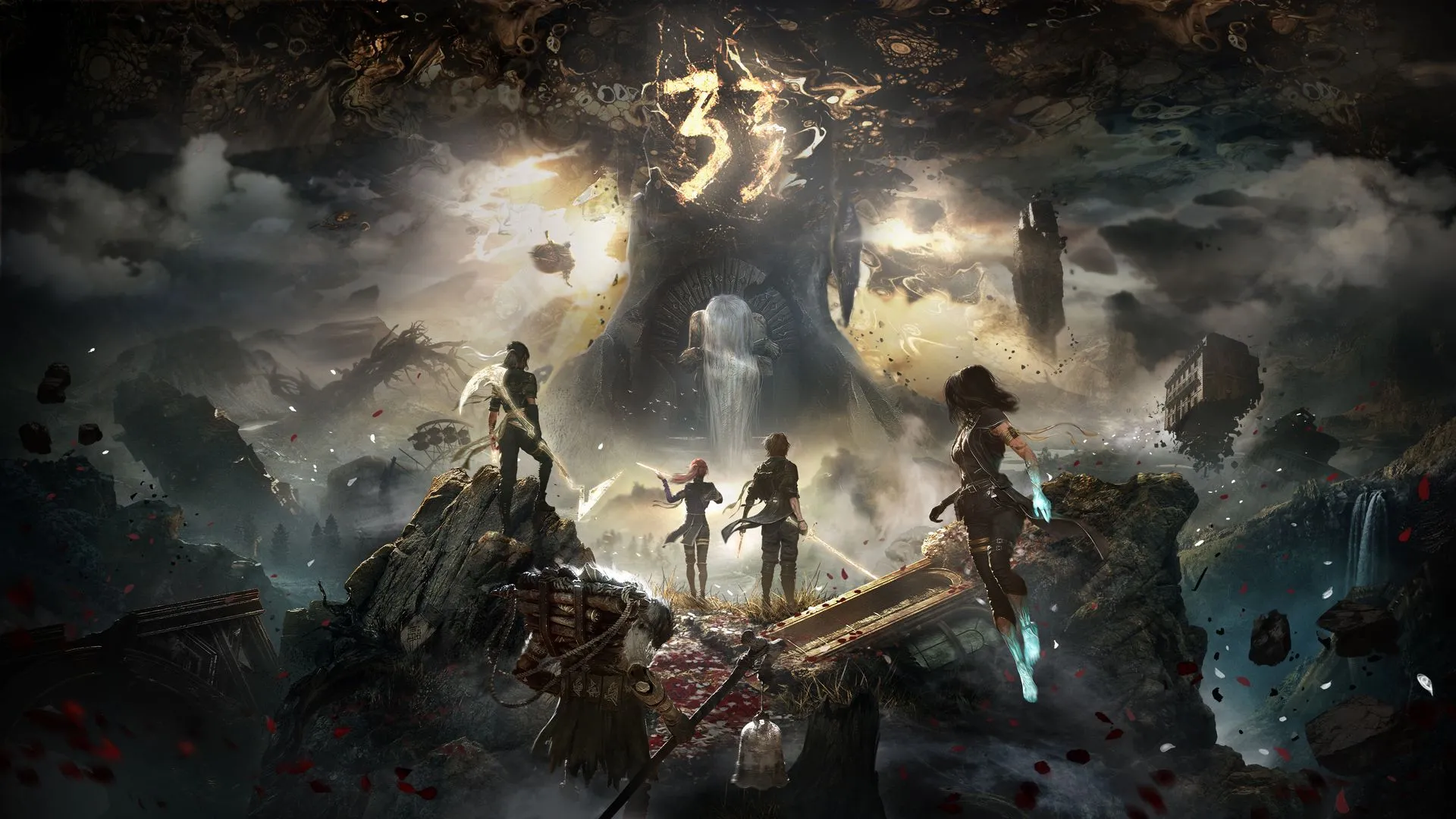 Ảnh bìa game Clair Obscur Expedition 33, một game nhập vai chiến thuật theo lượt.