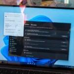 Ảnh chụp màn hình so sánh giao diện Cài đặt và Control Panel trên Windows 11, minh họa quá trình di chuyển tính năng