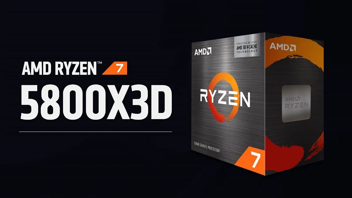CPU AMD Ryzen 7 5800X3D, chip AM4 hiệu năng cao với 3D V-Cache