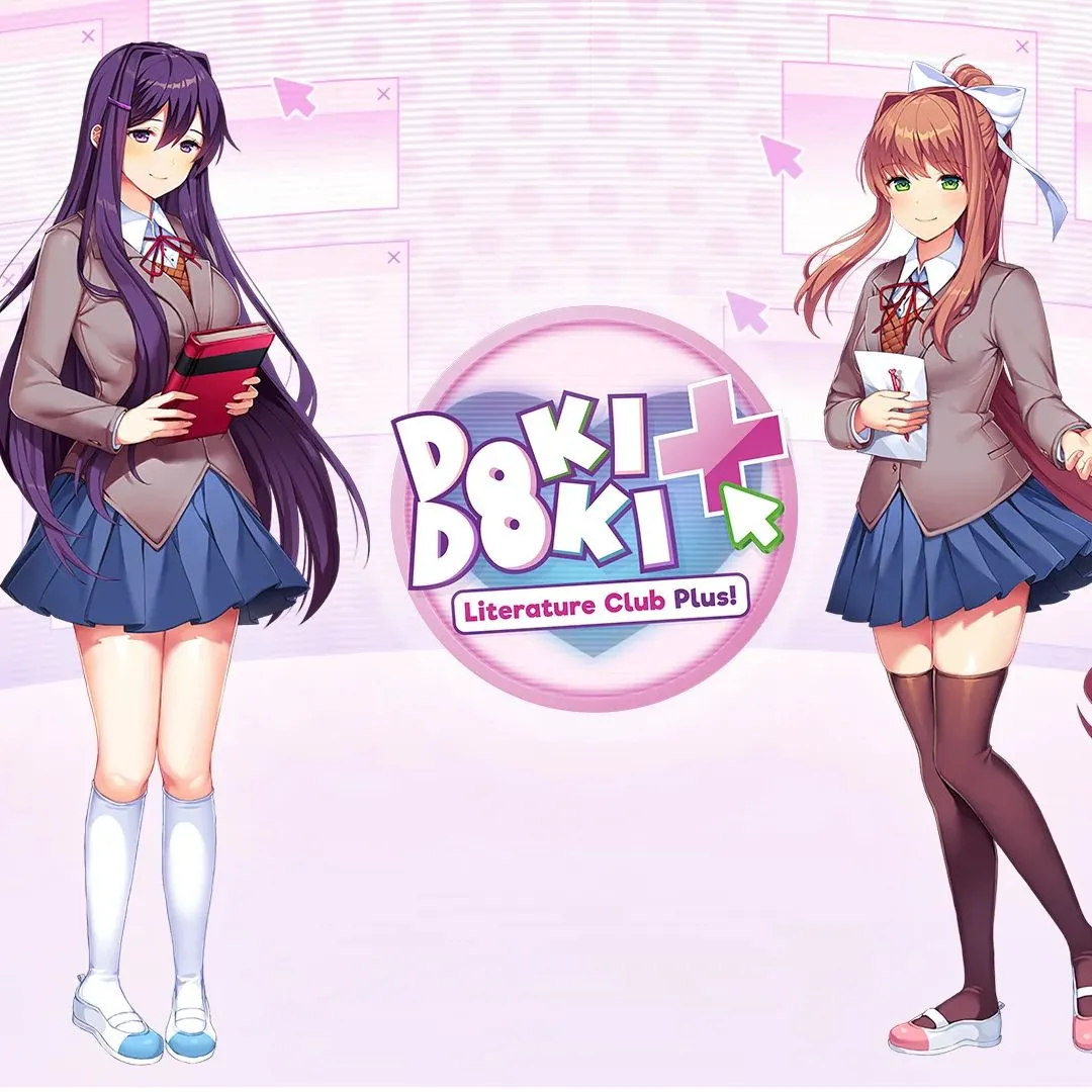 Hình ảnh các nhân vật trong Doki Doki Literature Club Plus, game kinh dị tâm lý với plot twist