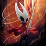 Hình ảnh chính thức của game Hollow Knight: Silksong, thể hiện nhân vật chính Hornet