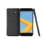 Logo HTC 10 trên thân máy kim loại