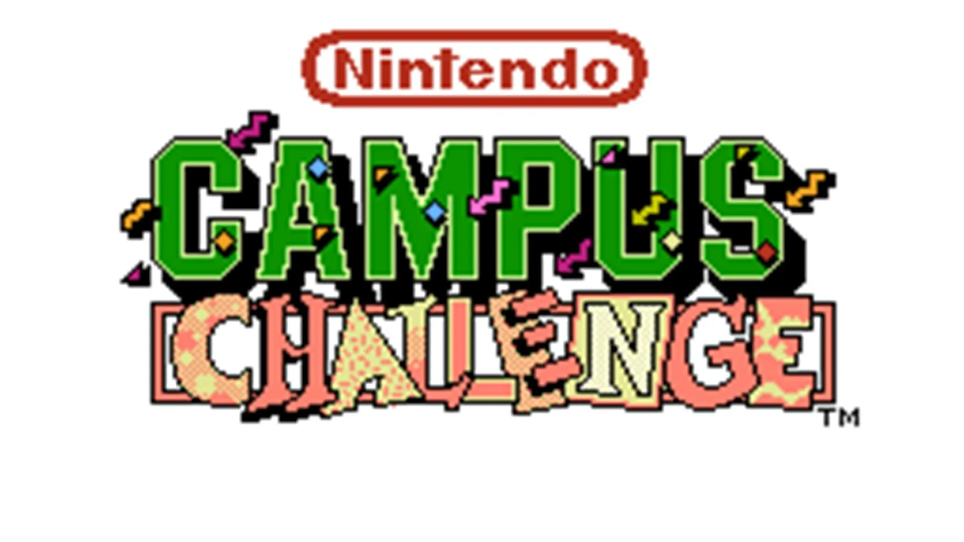 Màn hình tiêu đề của băng game Nintendo Campus Challenge 1992