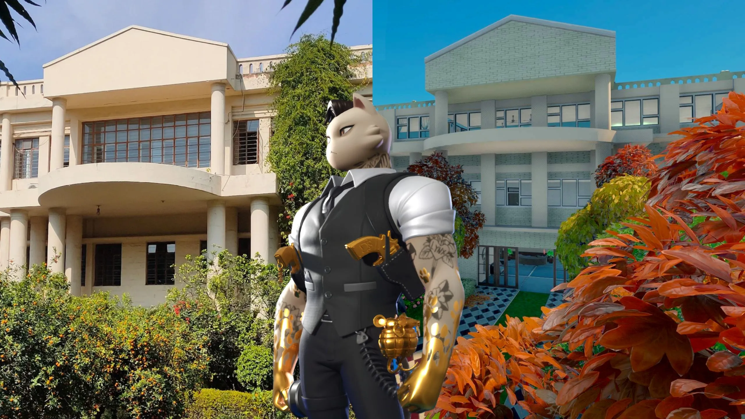 Tái hiện ngôi trường trung học trong game Fortnite sử dụng Unreal Editor