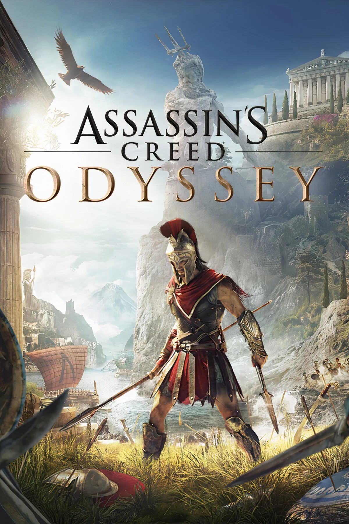 Thế giới Hy Lạp cổ đại rộng lớn trong game Assassin's Creed Odyssey
