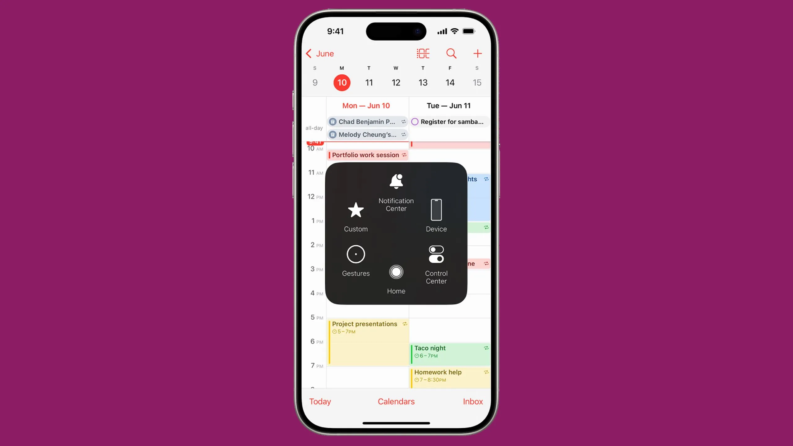 Tính năng AssistiveTouch trong iOS 18, hỗ trợ điều khiển iPhone bằng con trỏ chuột.