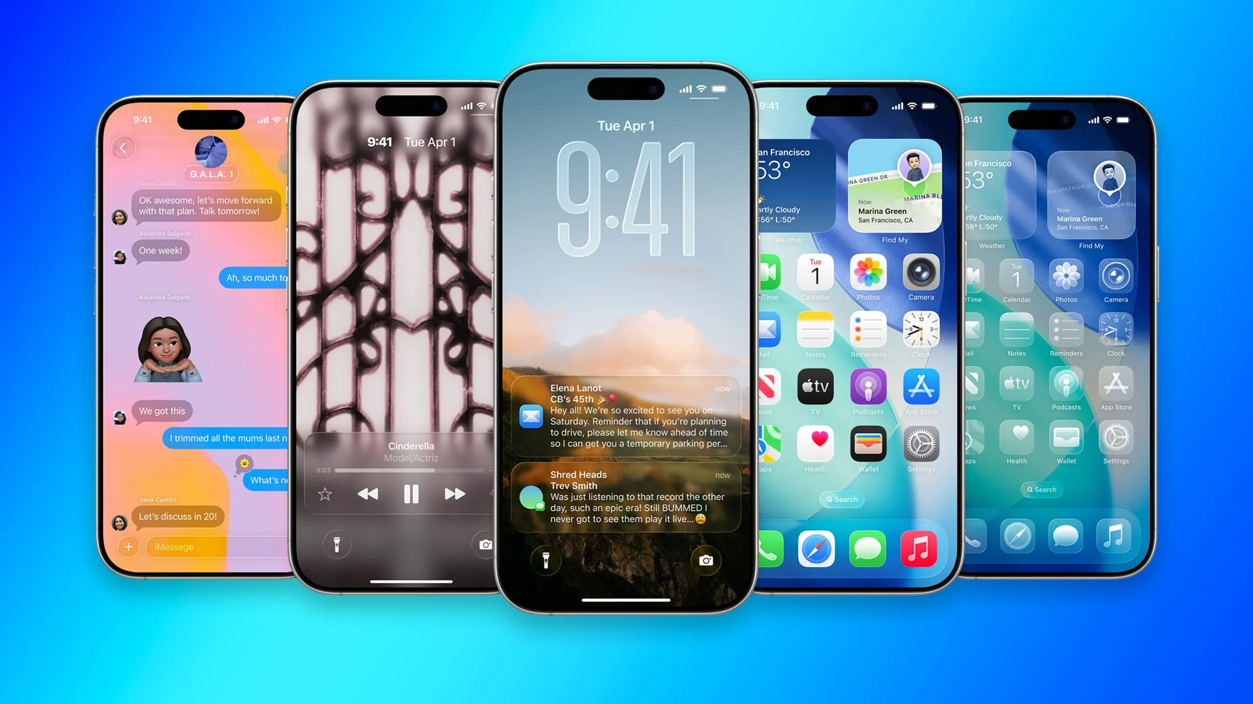Tổng hợp giao diện và các tính năng mới đáng chú ý trên iOS 26.