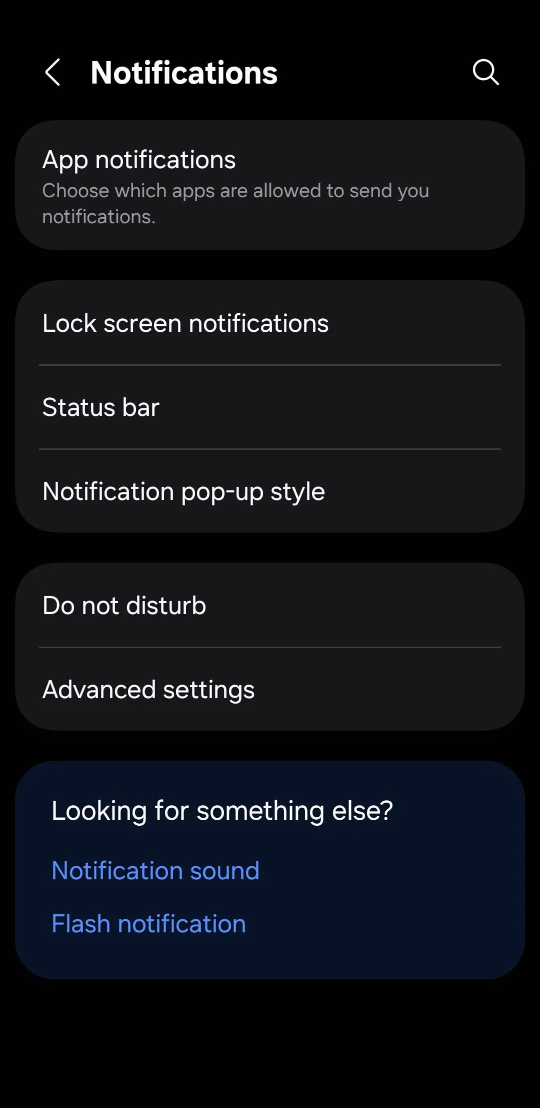 Cài đặt thông báo trên điện thoại Android