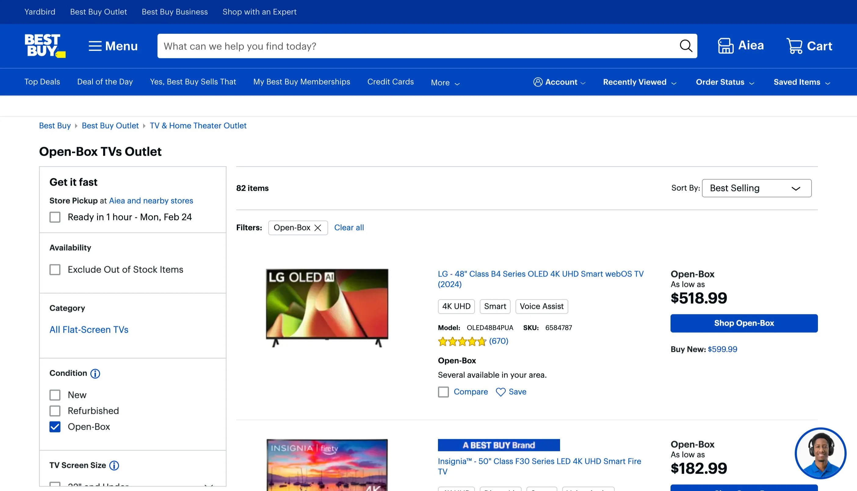 Dòng sản phẩm TV trưng bày (Open-box) đang được giảm giá tại Best Buy, cơ hội sở hữu Smart TV chất lượng với chi phí tiết kiệm
