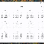 Giao diện Samsung Calendar trên Samsung DeX