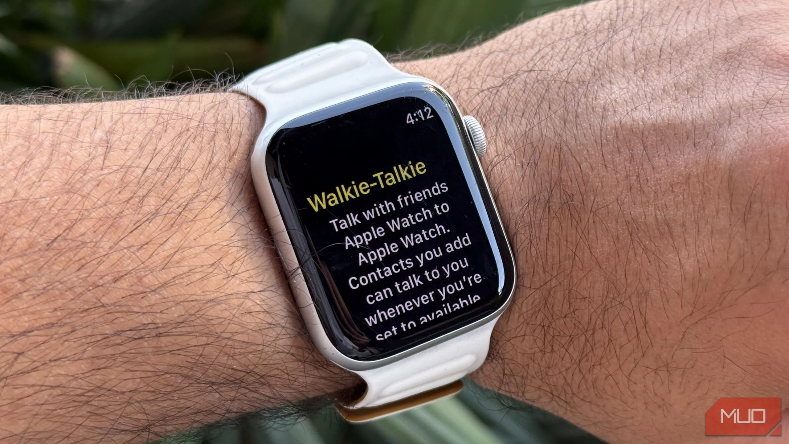 Tính năng Walkie-Talkie trên giao diện Apple Watch giúp kết nối nhanh chóng