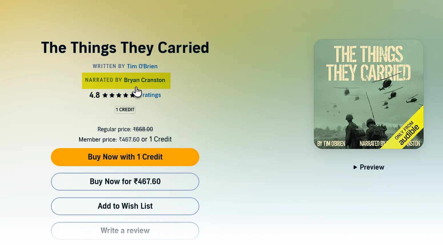 Biểu tượng ứng dụng Audible thể hiện sự phát triển của sách nói AI