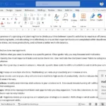 Cửa sổ nổi Copilot trong Microsoft Word