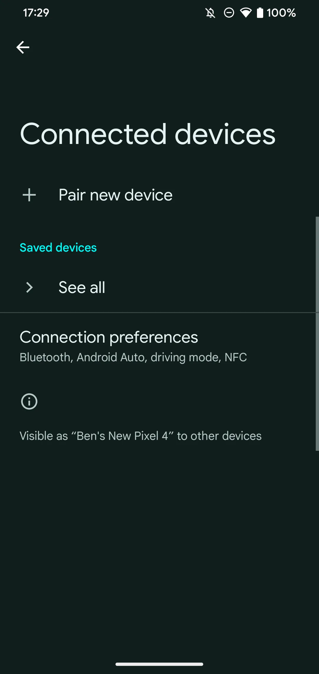 Điện thoại Android hiển thị giao diện cài đặt Bluetooth với tùy chọn "Ghép nối thiết bị mới"