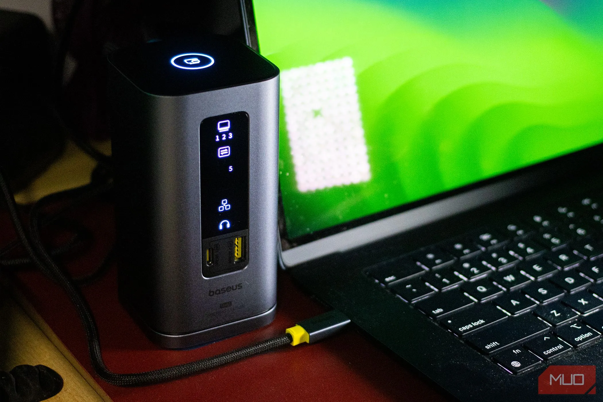 Docking Station Baseus Spacemate 11-in-1 kết nối dễ dàng với MacBook Air, mở rộng khả năng kết nối và hiển thị