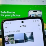 Ente Photos trên Android và MacBook