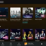 Giao diện hàng loạt playlist All-Access và cộng đồng trên Amazon Music Prime