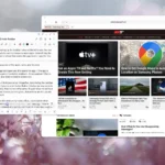 Giao diện Samsung DeX với nhiều ứng dụng đa nhiệm trên màn hình ngoài lớn, minh họa khả năng làm việc như máy tính để bàn.