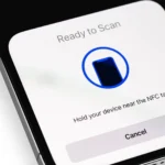 iPhone hiển thị thông báo khi quét thẻ NFC để kích hoạt tự động hóa