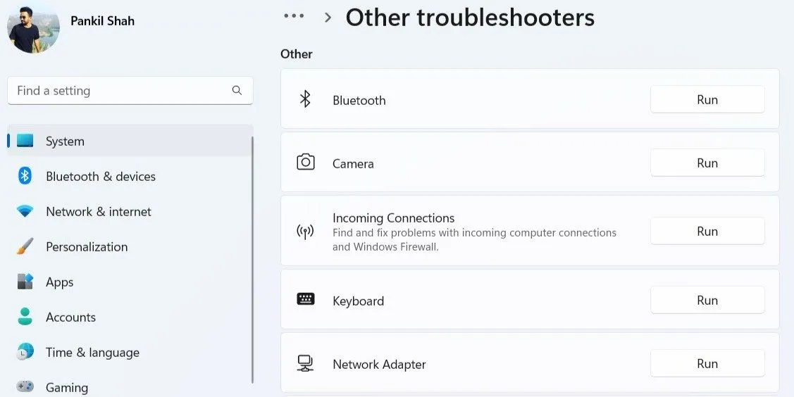 Kiểm tra và khắc phục sự cố Bluetooth trên Windows 11