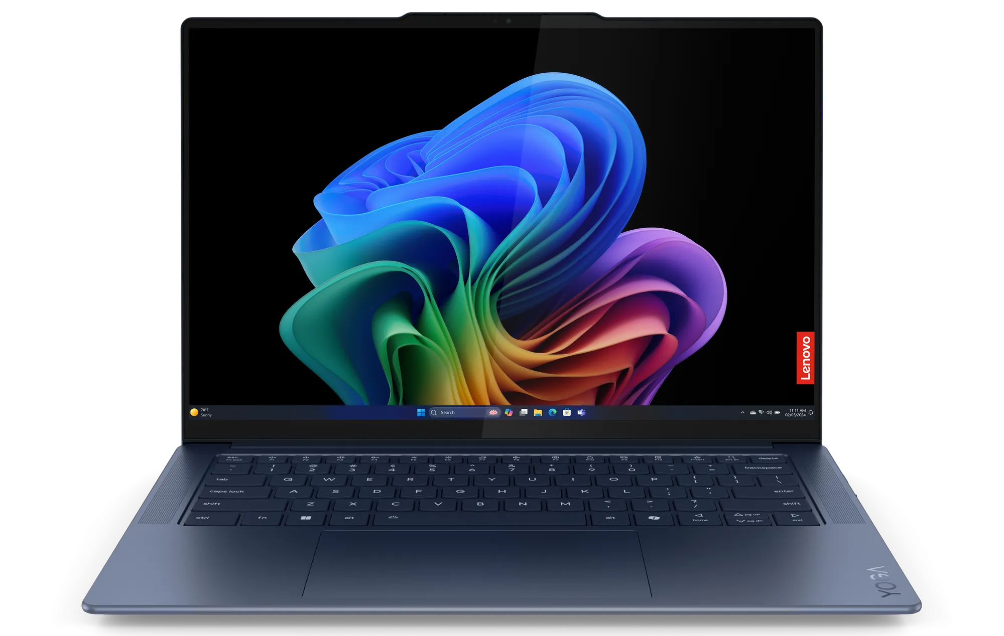 Laptop Lenovo Yoga Slim 7x Gen 9 mỏng nhẹ với màn hình OLED sắc nét