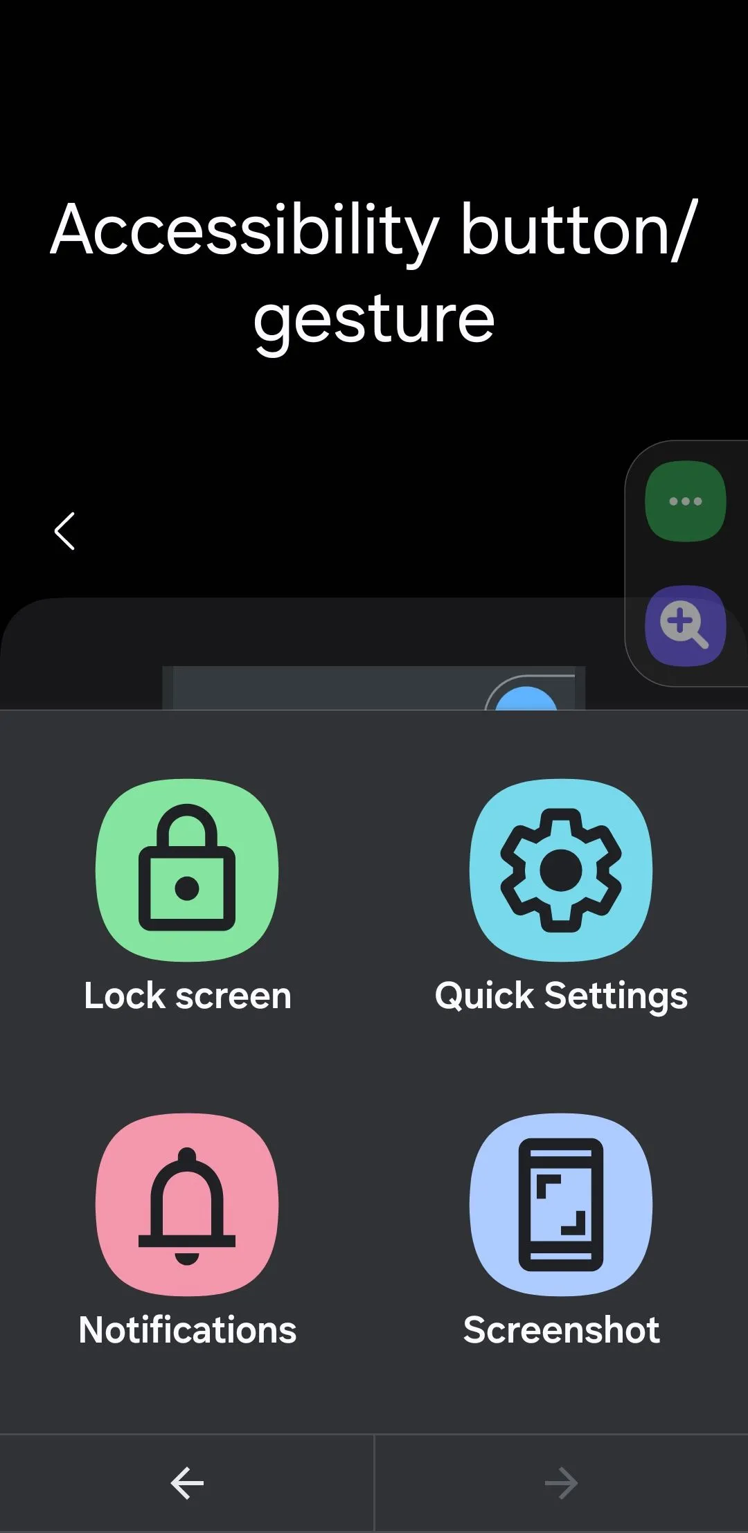 Menu lối tắt trợ năng nổi tiện lợi trên điện thoại Android