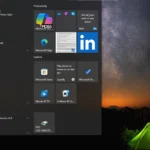 Menu Start và thanh tác vụ Windows 10 được di chuyển sang bên trái màn hình