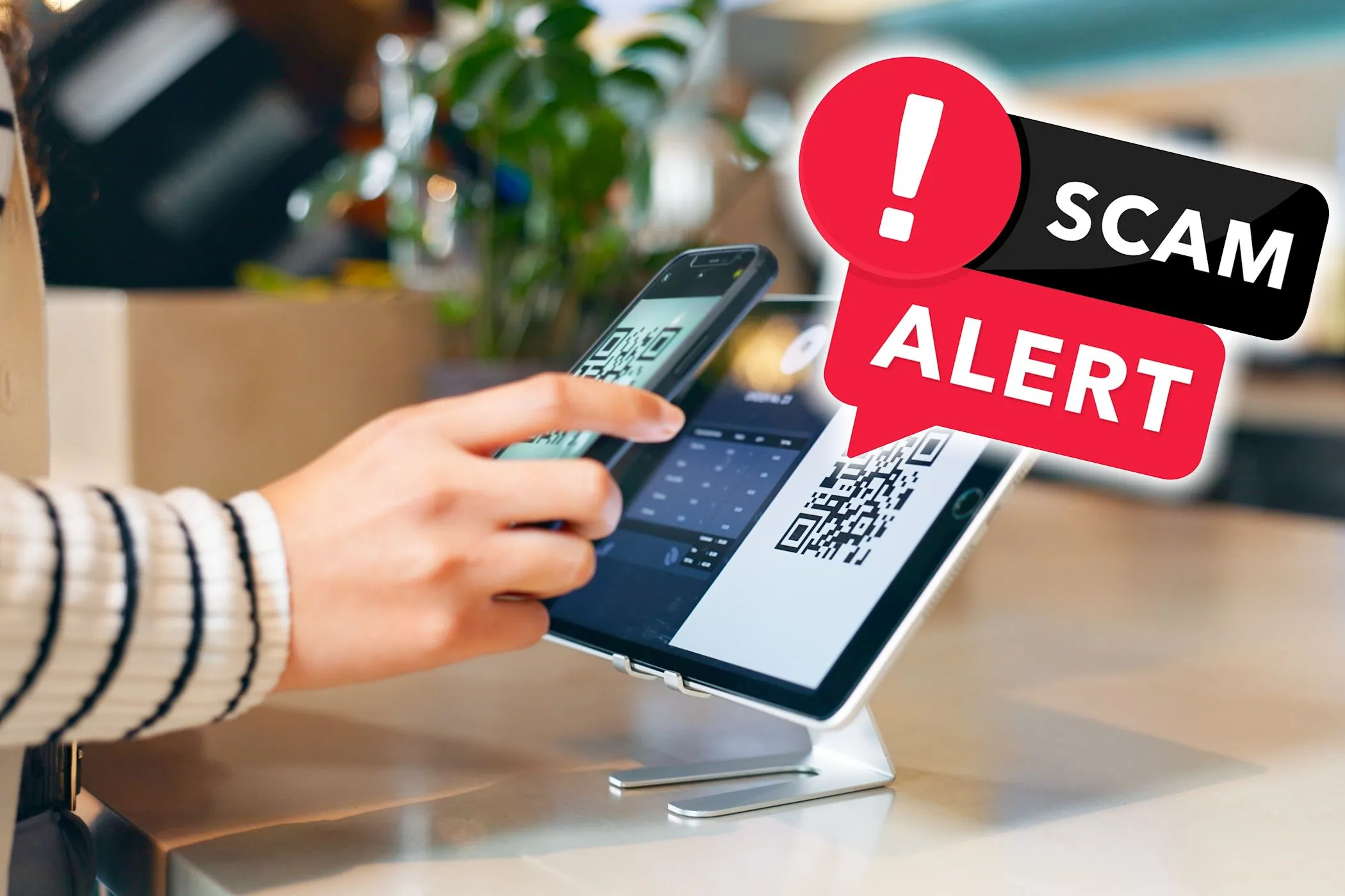 Người dùng quét mã QR để cấu hình điều khiển hồng ngoại trên ứng dụng IR Remote.