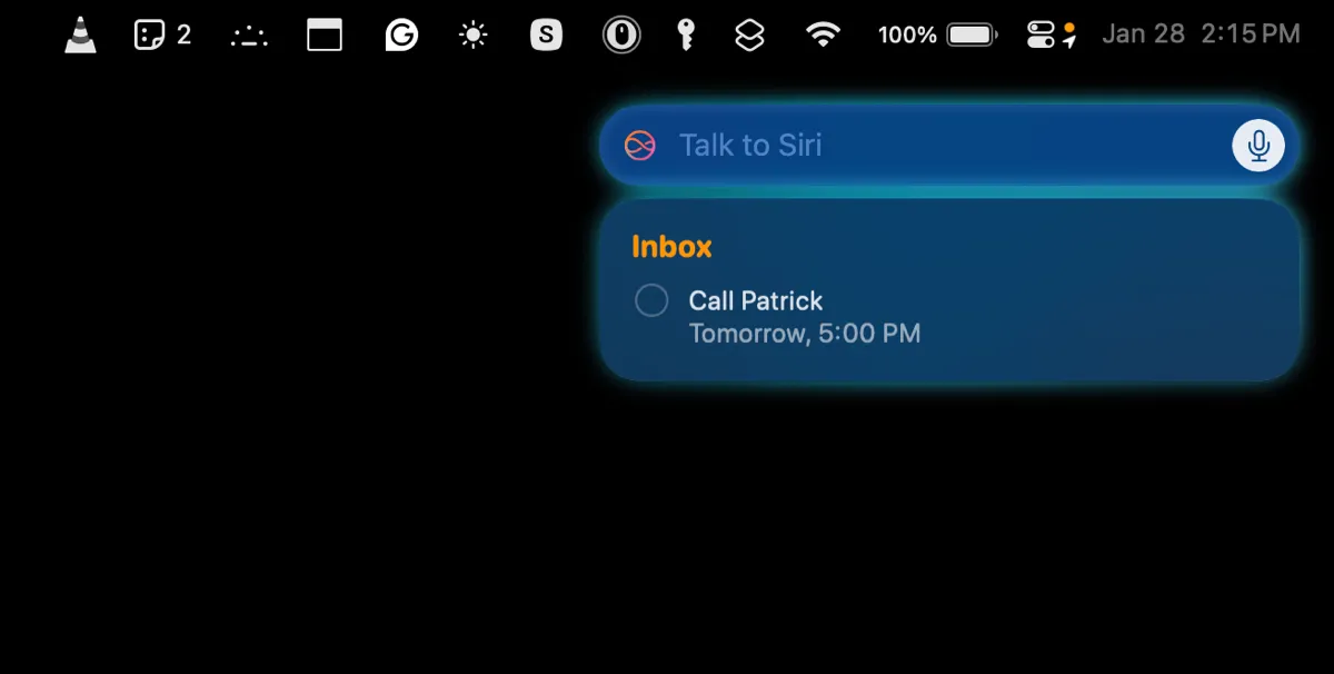 Người dùng sử dụng Siri trên iPhone để thêm nhanh các tác vụ vào ứng dụng Apple Reminders