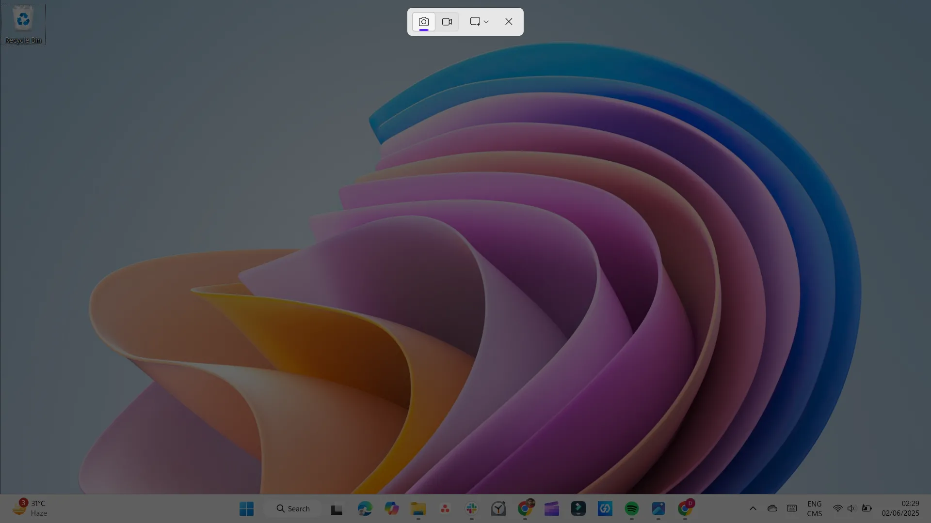Sử dụng công cụ Snipping Tool để chụp một phần màn hình máy tính Windows