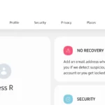 Tài khoản Samsung sau khi đăng nhập, giao diện quản lý thông tin tài khoản