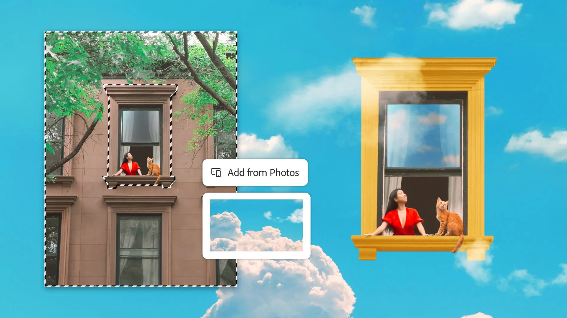 Thêm ảnh vào Photoshop Mobile