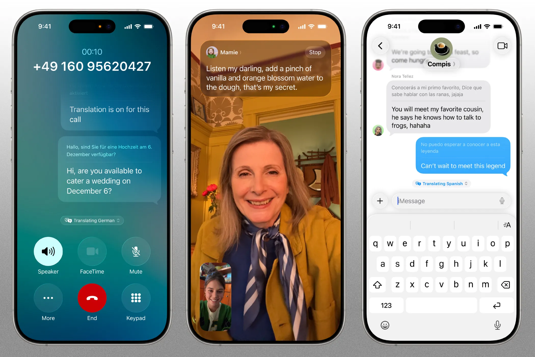 Tính năng dịch trực tiếp Live Translation trên iOS 26 hoạt động trên iPhone cho cuộc gọi, FaceTime và tin nhắn