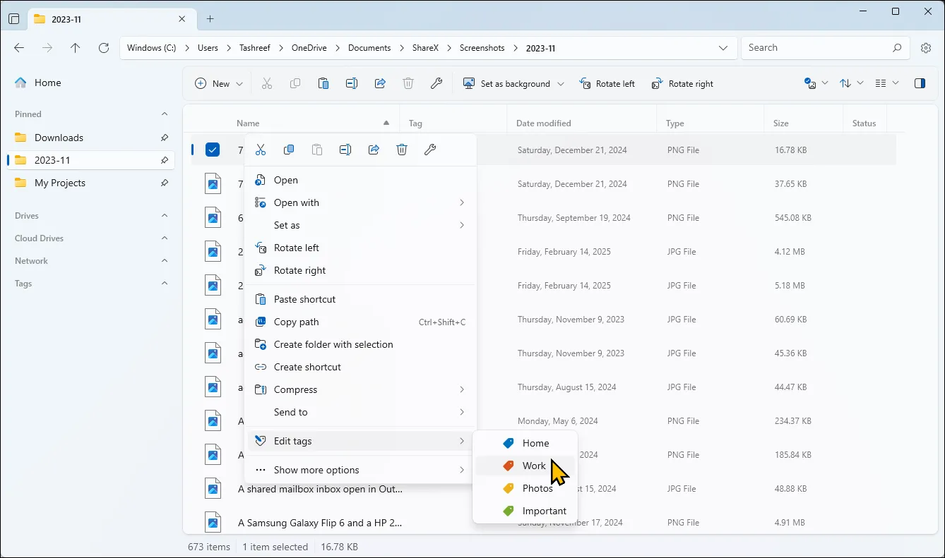 Tùy chọn chỉnh sửa thẻ (tag) trong File Explorer của Windows 11, cần cải tiến để quản lý tệp tốt hơn