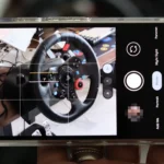Ứng dụng Google Camera (GCam) đang hoạt động trên giao diện điện thoại Pixel 9a, minh họa khả năng chụp ảnh chuyên nghiệp.