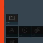 Ứng dụng VLC trên Google TV hiển thị giao diện trang chủ với các tùy chọn duyệt file và cài đặt
