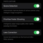 Vô hiệu hóa Smart HDR trong cài đặt Camera iPhone